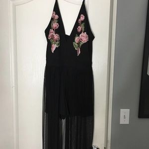 Prom romper dress
